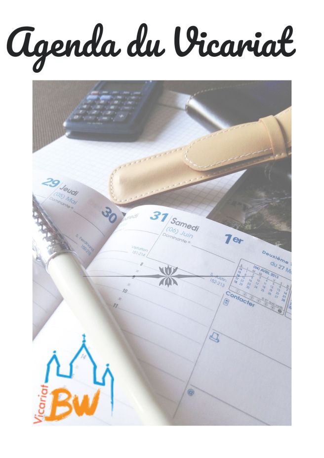 Agenda du Vicariat du&nbsp;BW