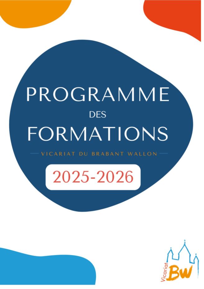 Programme des formations – Vicariat du&nbsp;BW