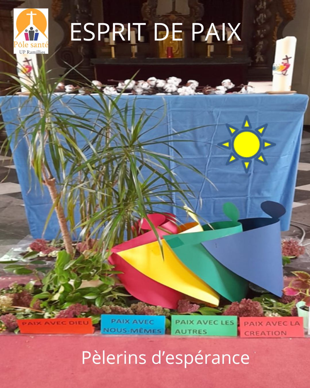 Des nouvelles de nos aînés, pèlerins d&rsquo;espérance, 4 semaines et 4&nbsp;couleurs