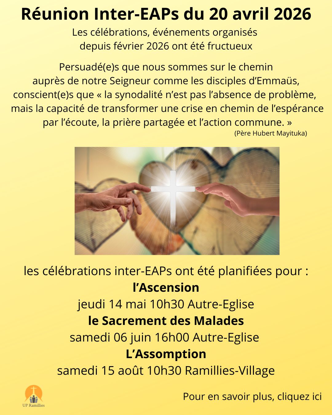 Célébrations en UP&nbsp;(inter-EAPs)