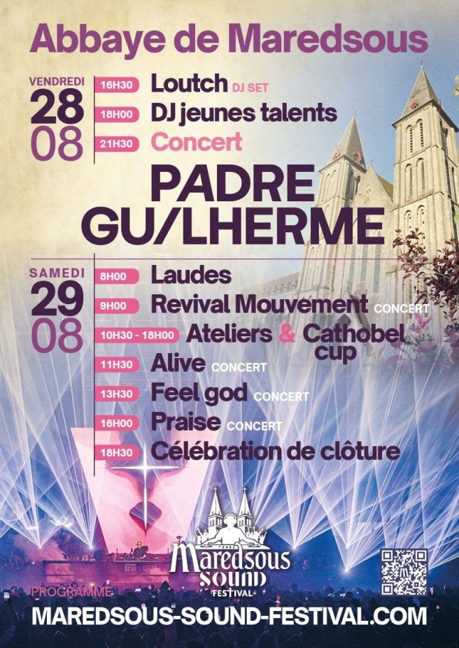 Maredsous Sound Festival 28-29 septembre&nbsp;2026